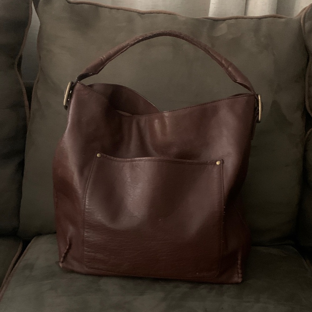 Gap Brown Leather Hobo Bag (1 day sale!)